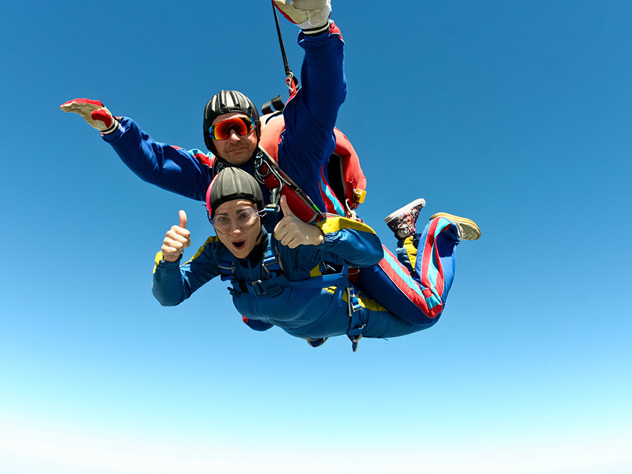 Skydiving