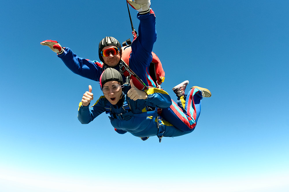 Skydiving